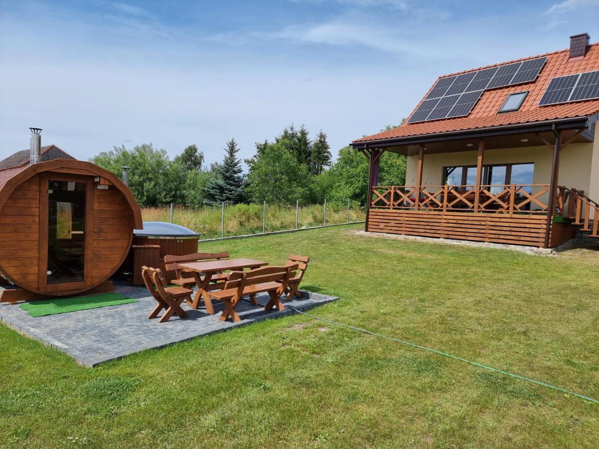 Wilnowo Moje Mazury Wilkヴィラ エクステリア 写真